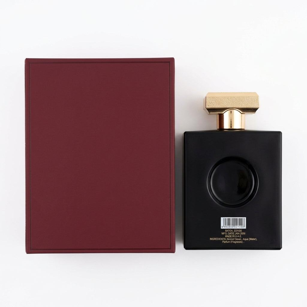 Eau De Parfum Spray — Flat Lay - Back | Generated by Modelize