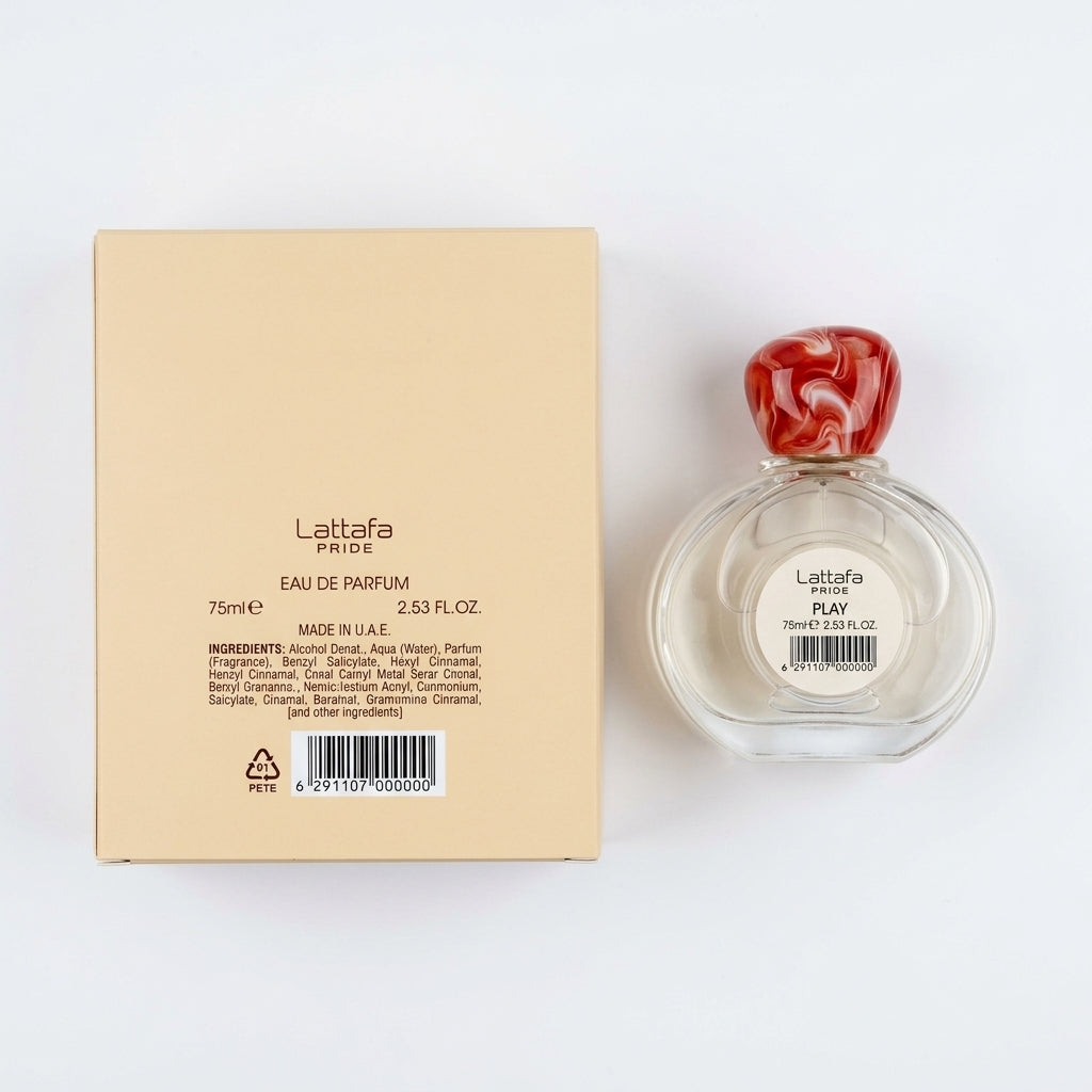 Fragrance — Flat Lay - Back | Generated by Modelize