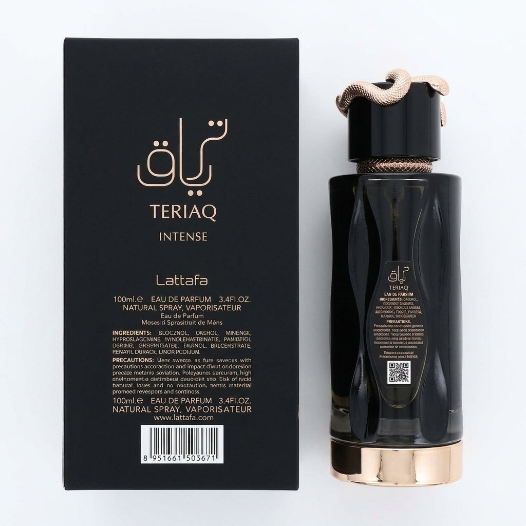 Eau De Parfum — Flat Lay - Back | Generated by Modelize