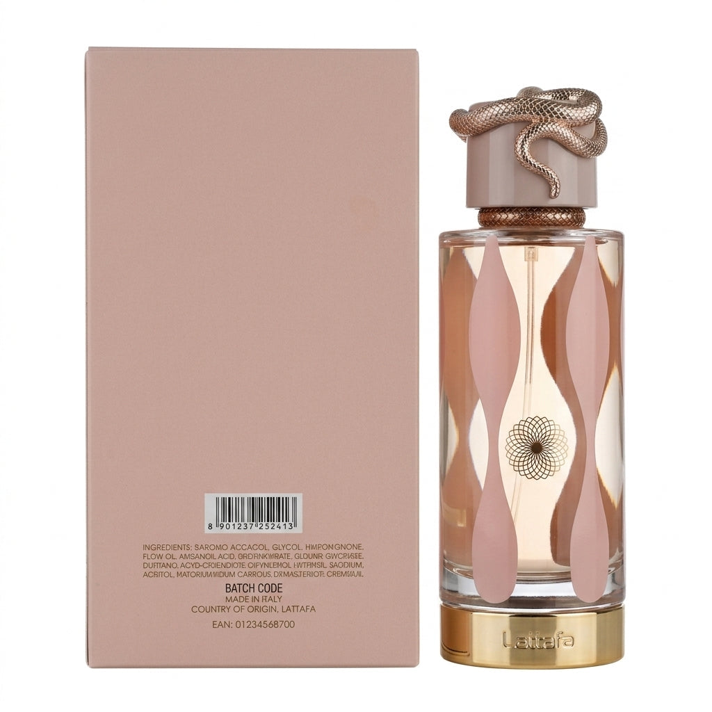 Eau De Parfum — Studio - Back View | Generated by Modelize