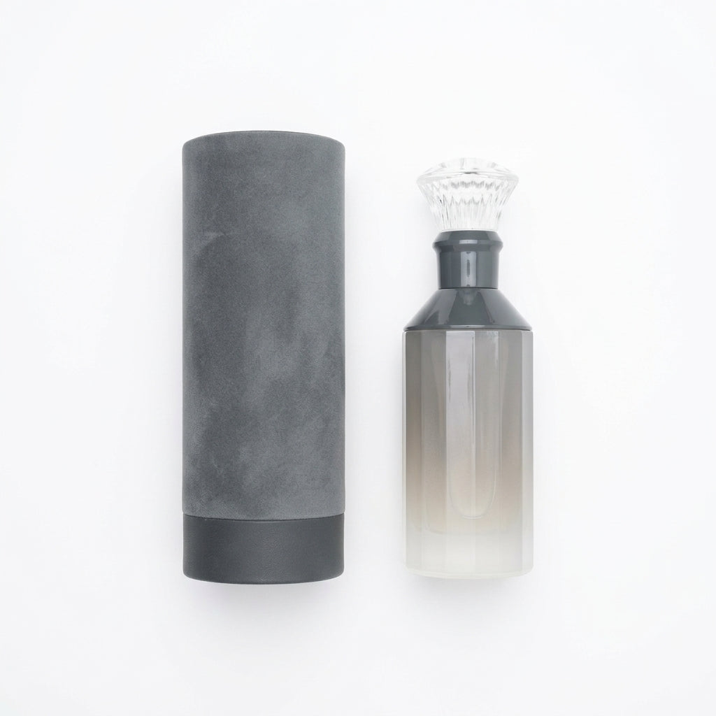 Eau De Parfum Fragrance — Flat Lay - Back | Generated by Modelize
