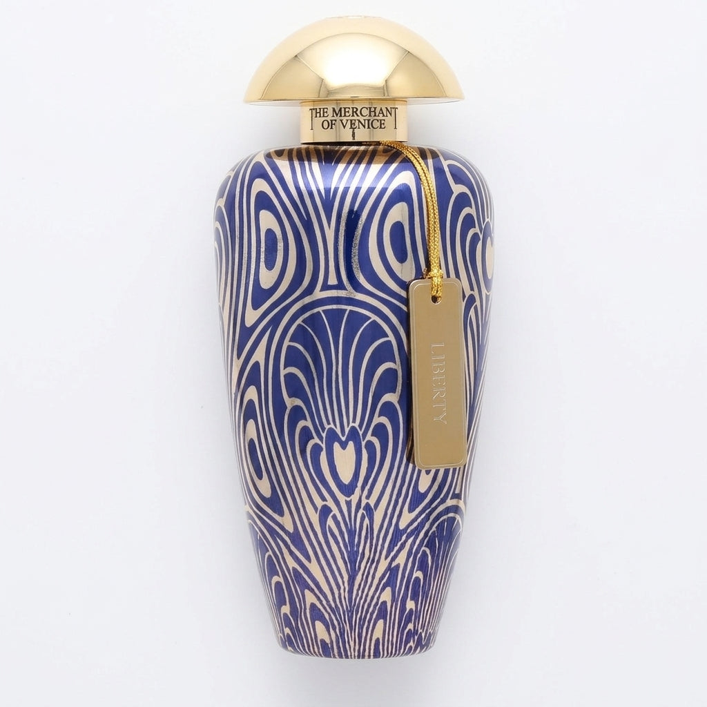 Luxury perfume bottle — Flat Lay - Front | Generated by Modelize