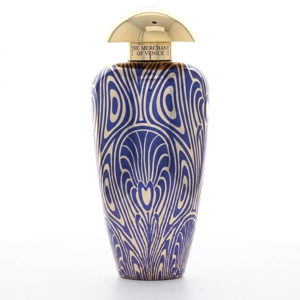 Luxury perfume bottle — Studio - Back View | Generated by Modelize