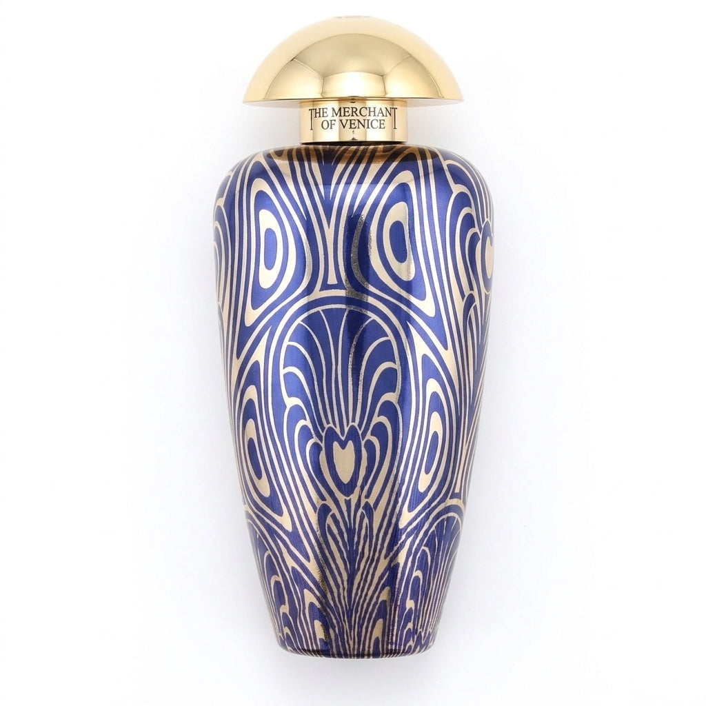 Perfume bottle — Flat Lay - Back | Generated by Modelize