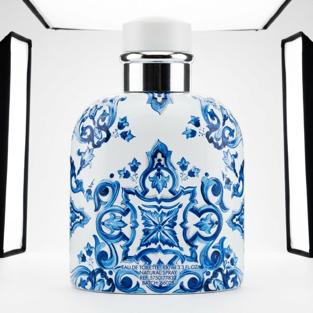 Eau De Toilette Spray — Studio - Back View | Generated by Modelize
