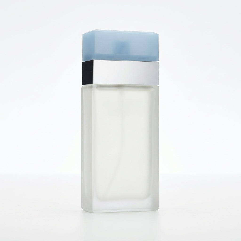 Fragrance bottle — Studio - Back View | Generated by Modelize