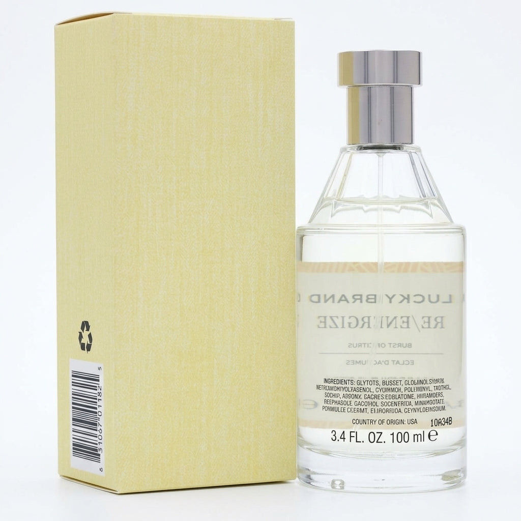 Fragrance Bottle and Box — Studio - Back View | Generated by Modelize