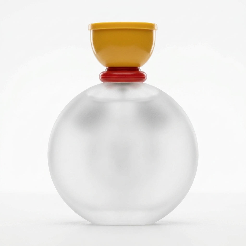 Fragrance bottle — Studio - Back View | Generated by Modelize