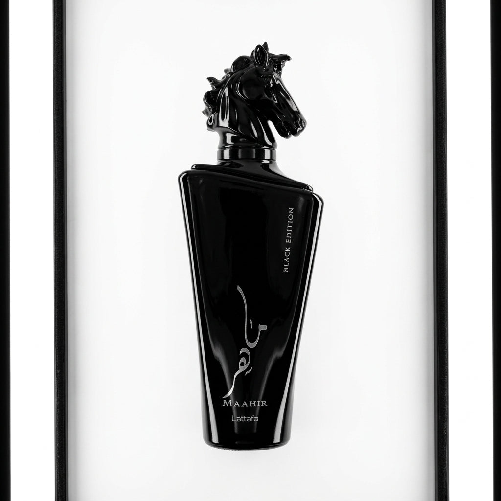 Fragrance bottle — Flat Lay - Front | Generated by Modelize