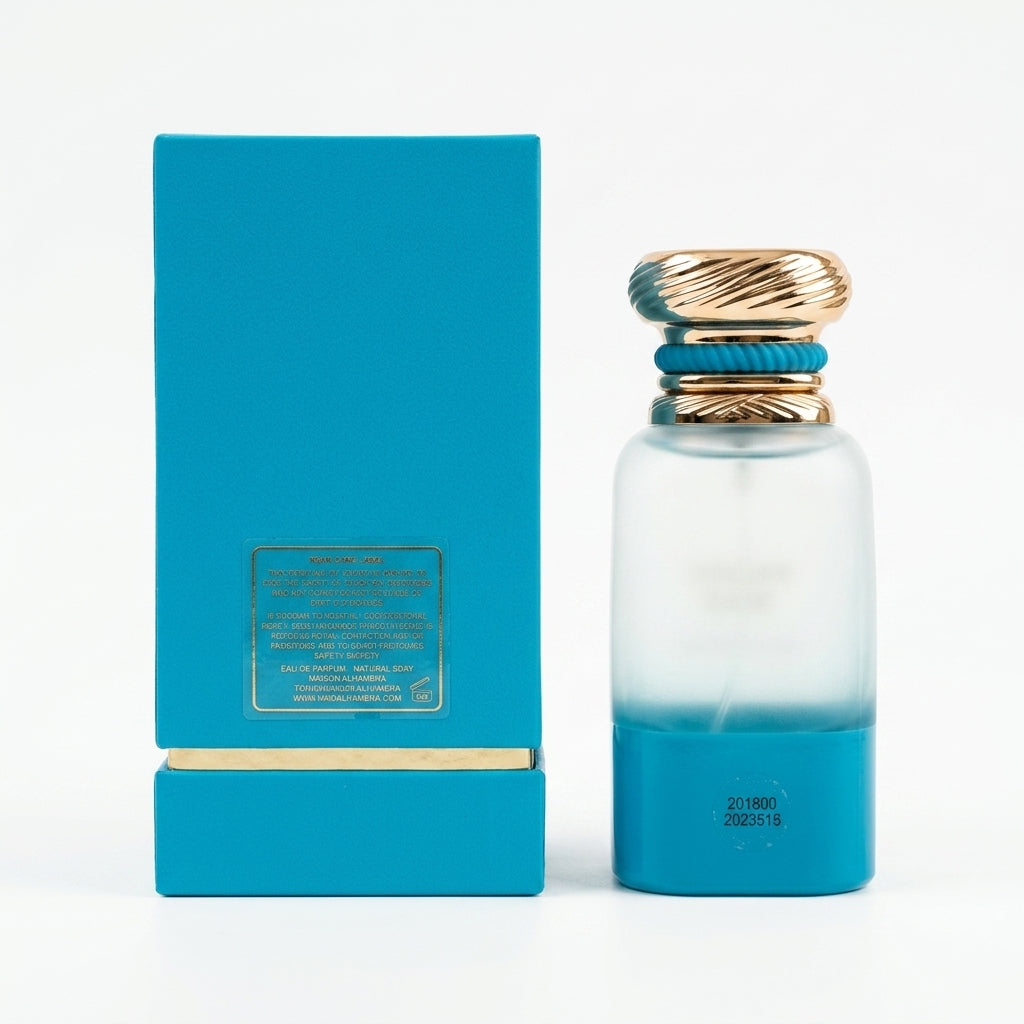 Eau De Parfum — Studio - Back View | Generated by Modelize