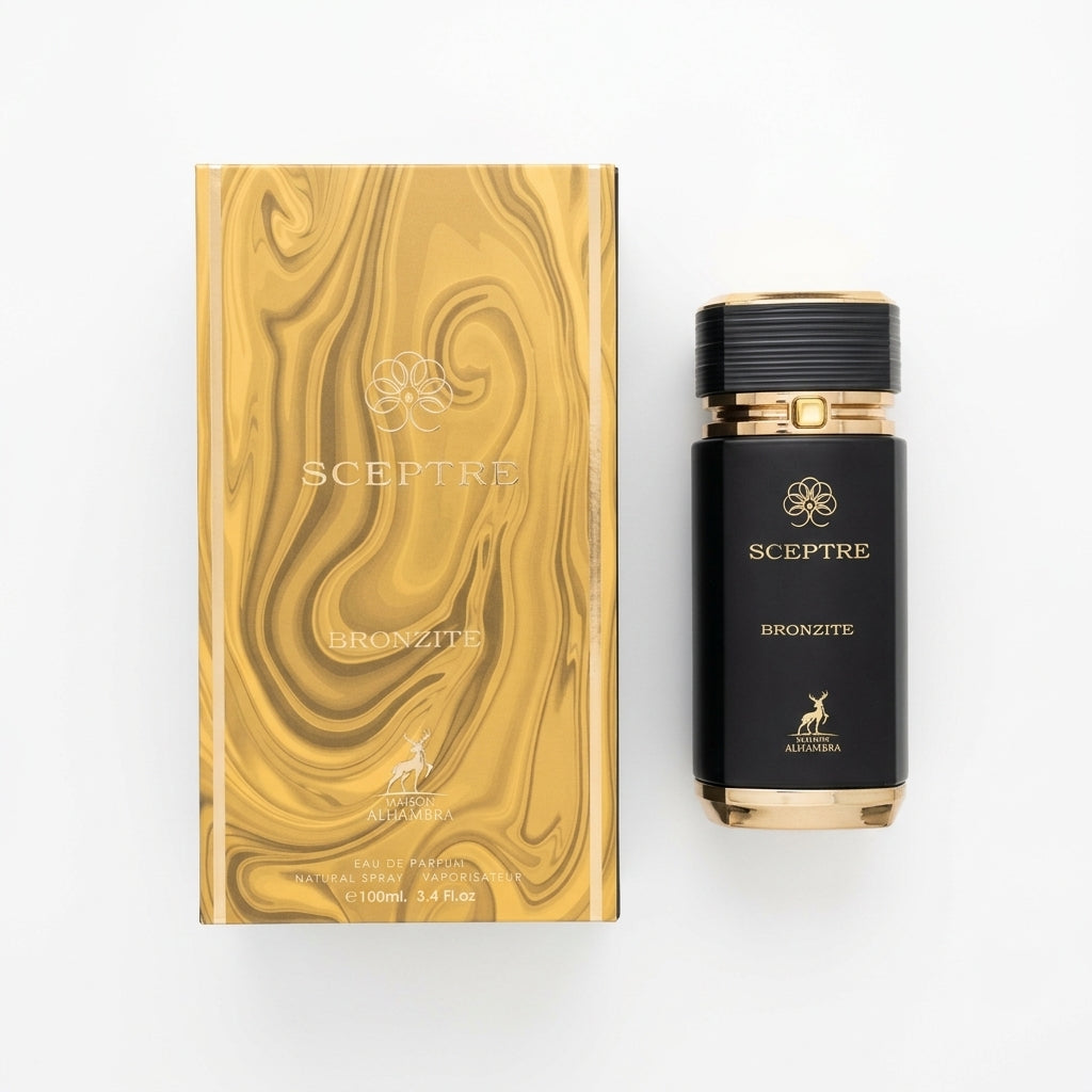Luxury Fragrance — Flat Lay - Back | Generated by Modelize