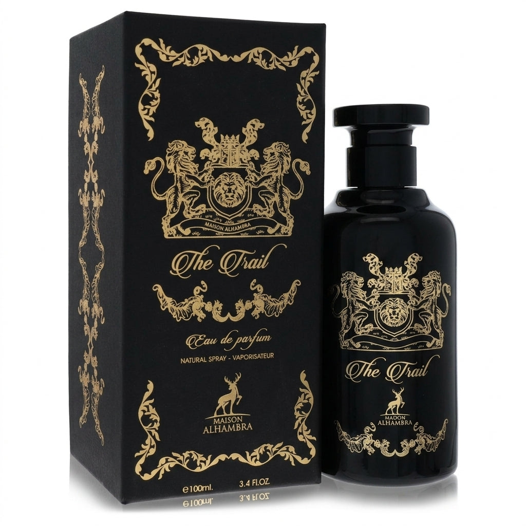 Perfume bottle and box — Studio - Clean | Generated by Modelize