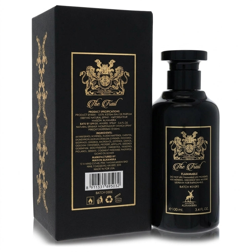 Eau De Parfum — Studio - Back View | Generated by Modelize