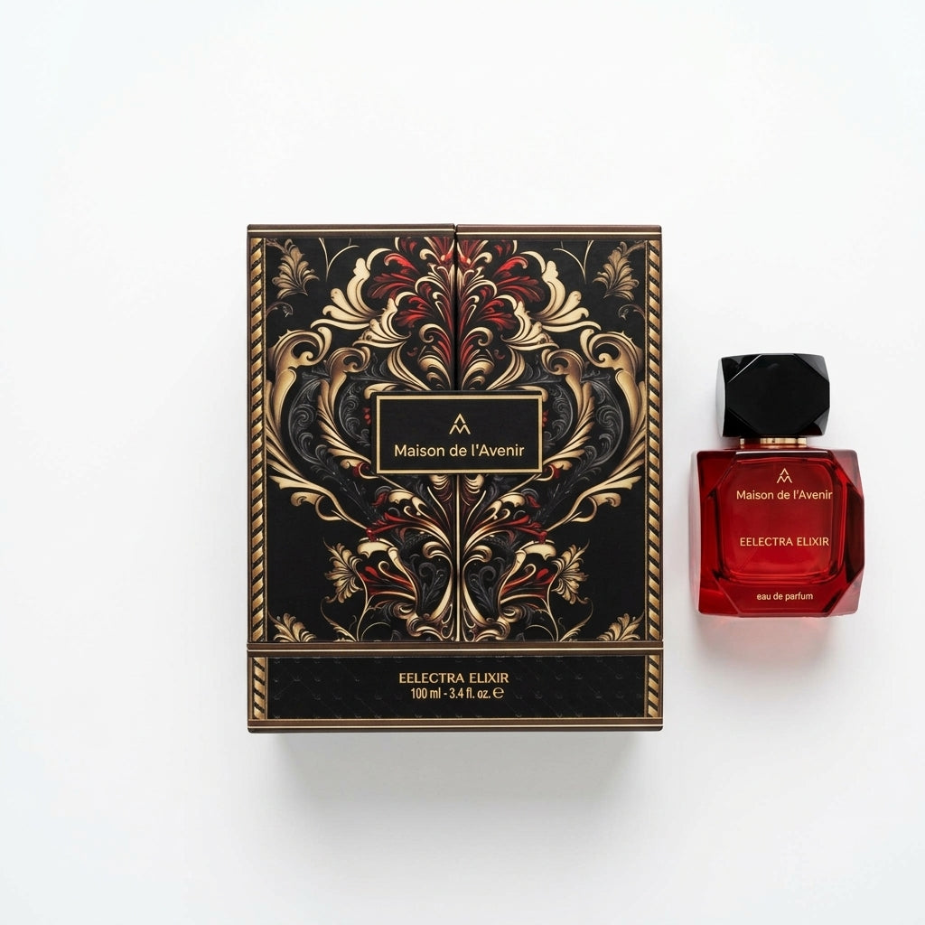 Eau De Parfum — Flat Lay - Front | Generated by Modelize