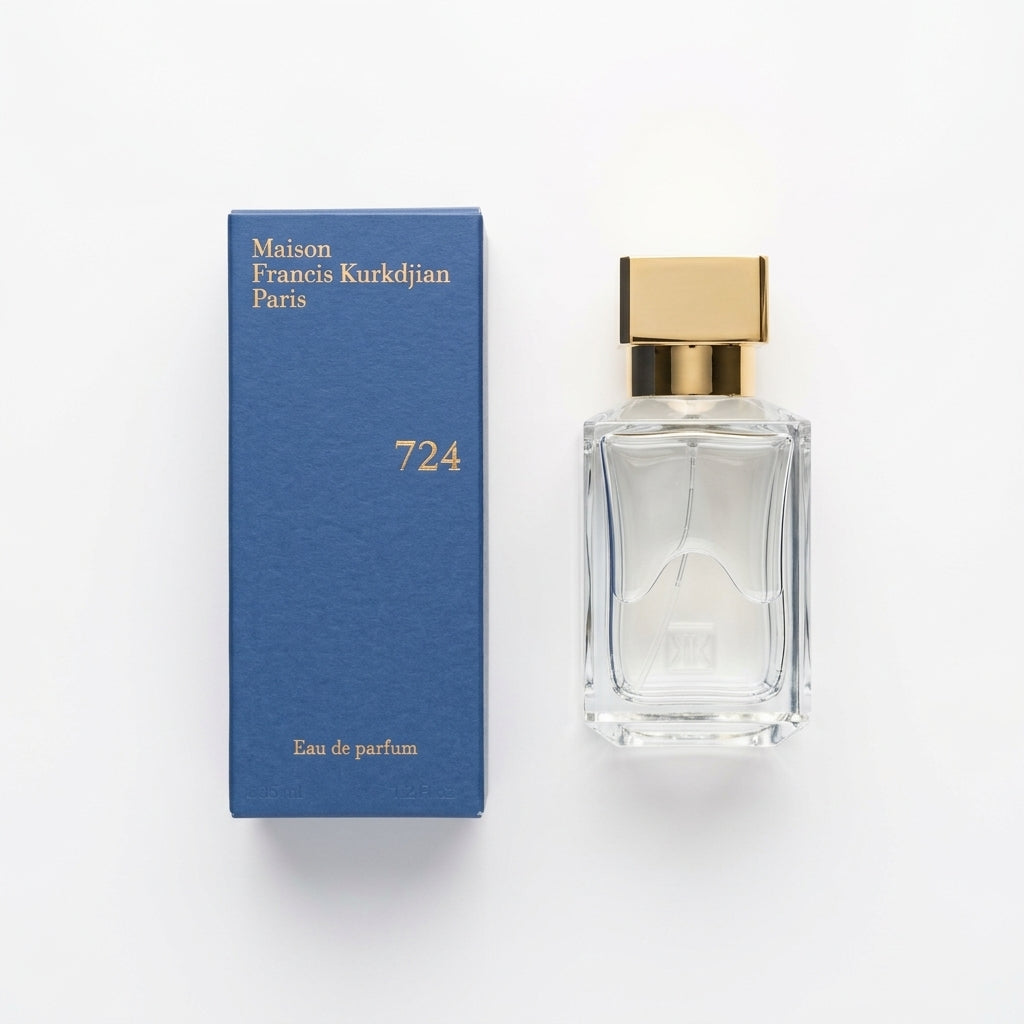 Eau de Parfum — Flat Lay - Back | Generated by Modelize
