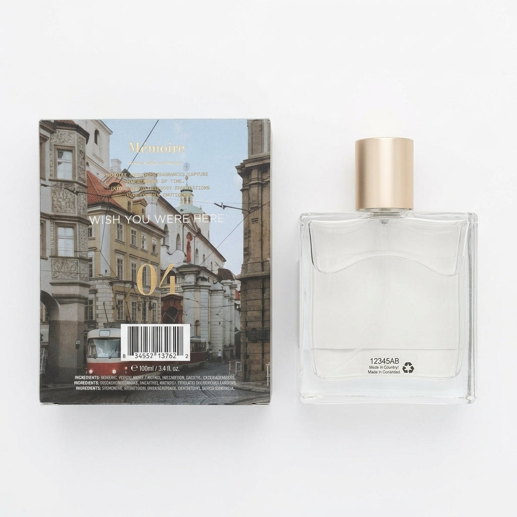 Eau De Parfum — Flat Lay - Back | Generated by Modelize