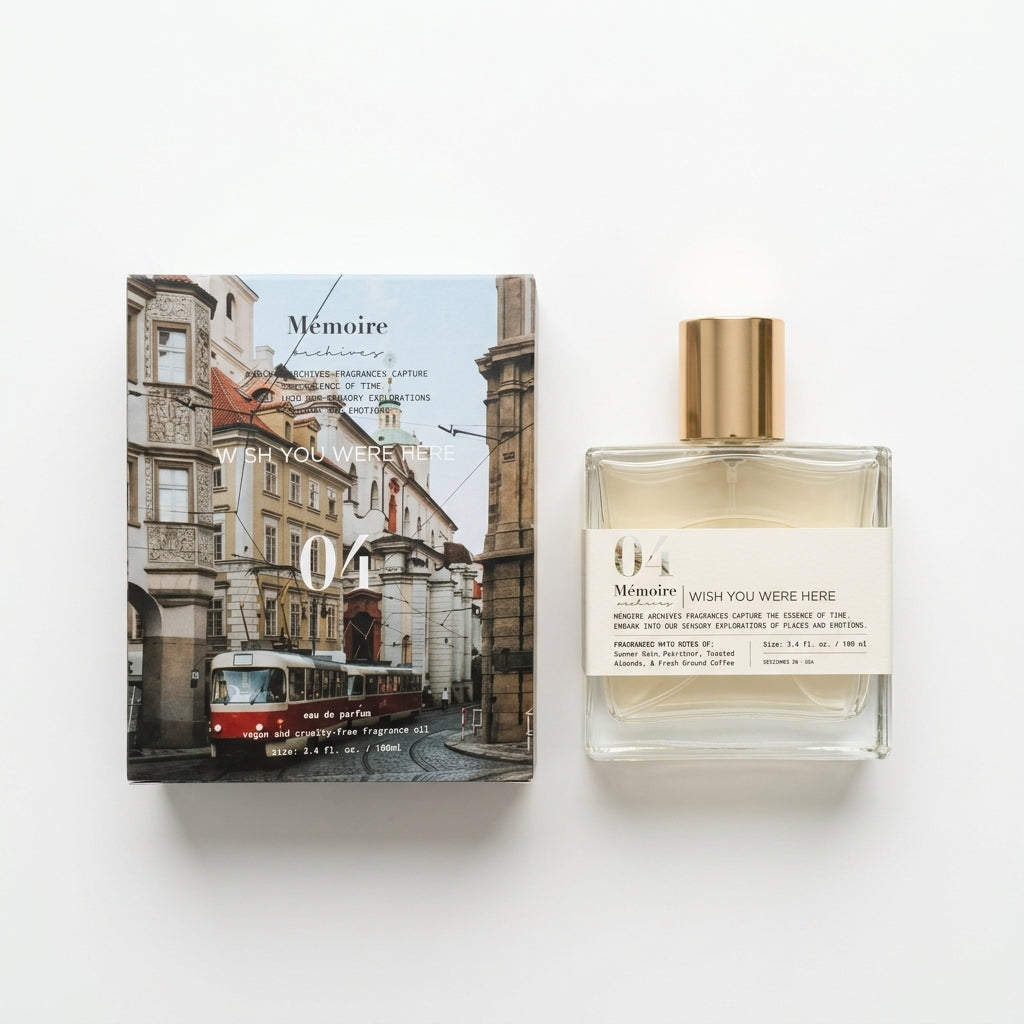Perfume — Flat Lay - Front | Generated by Modelize