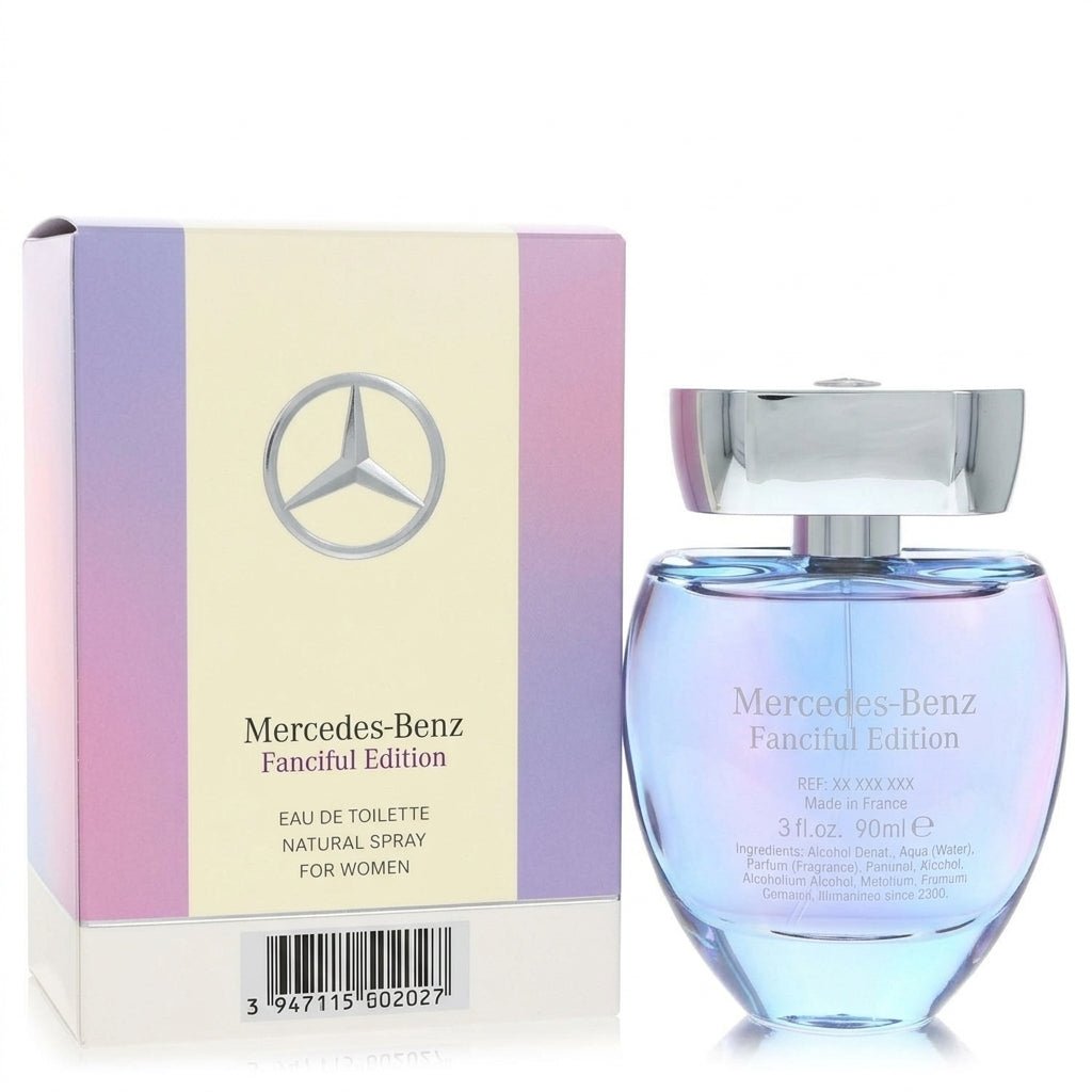 Fragrance bottle and packaging — Studio - Back View | Generated by Modelize