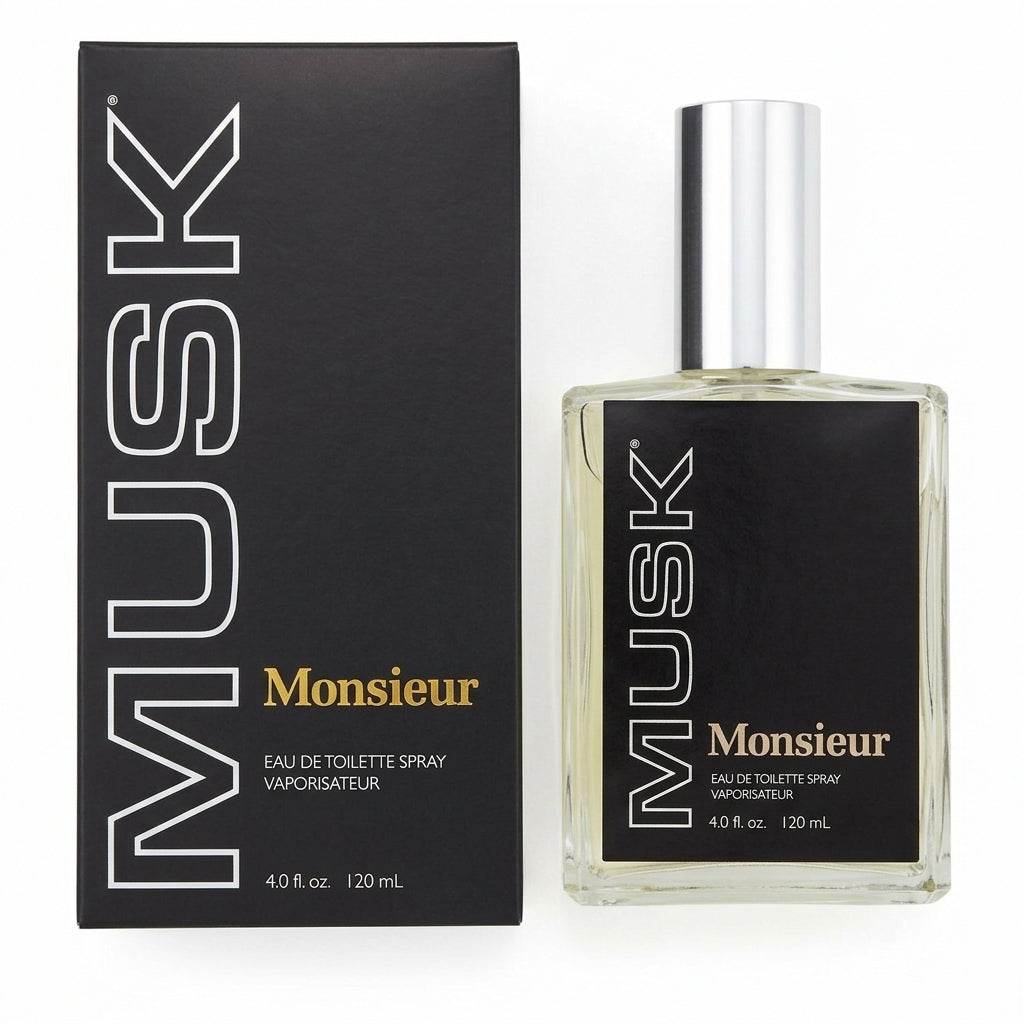 Men's Fragrance — Flat Lay - Front | Generated by Modelize