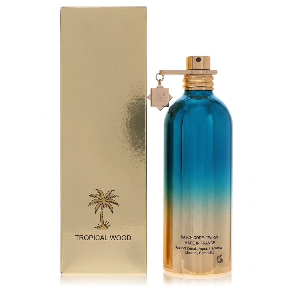 Eau De Parfum — Studio - Back View | Generated by Modelize