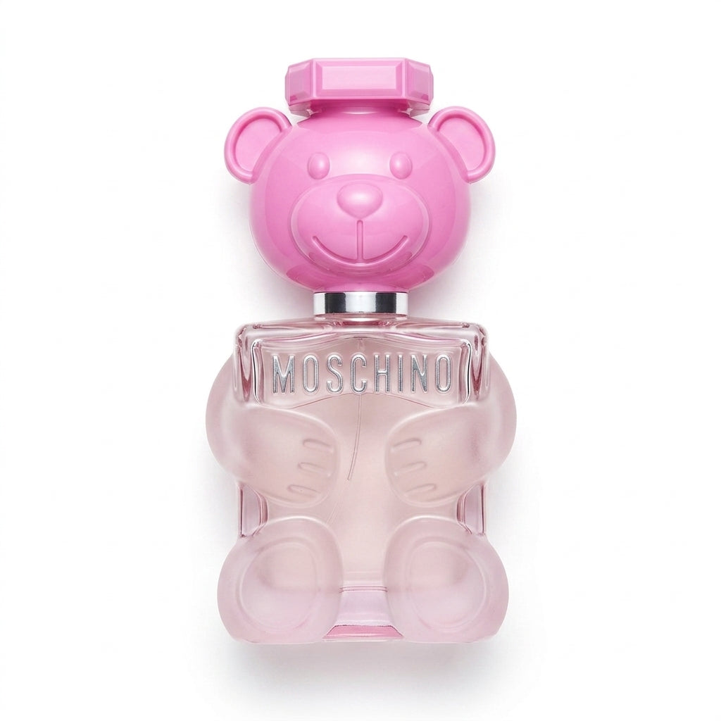 Perfume bottle — Flat Lay - Front | Generated by Modelize