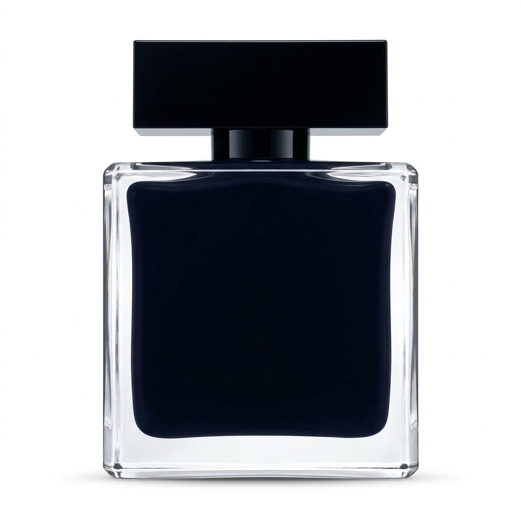 Fragrance bottle — Studio - Back View | Generated by Modelize