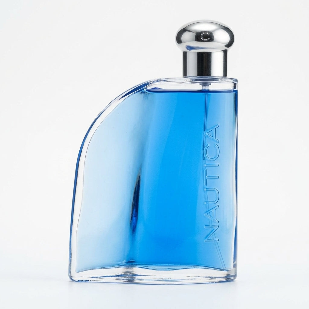 Fragrance bottle — Studio - Side View | Generated by Modelize
