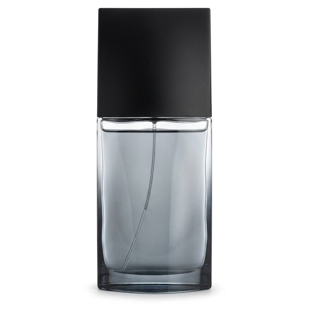 Fragrance Bottle — Studio - Back View | Generated by Modelize