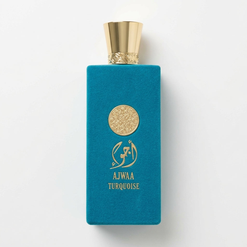 Perfume Bottle — Flat Lay - Back | Generated by Modelize