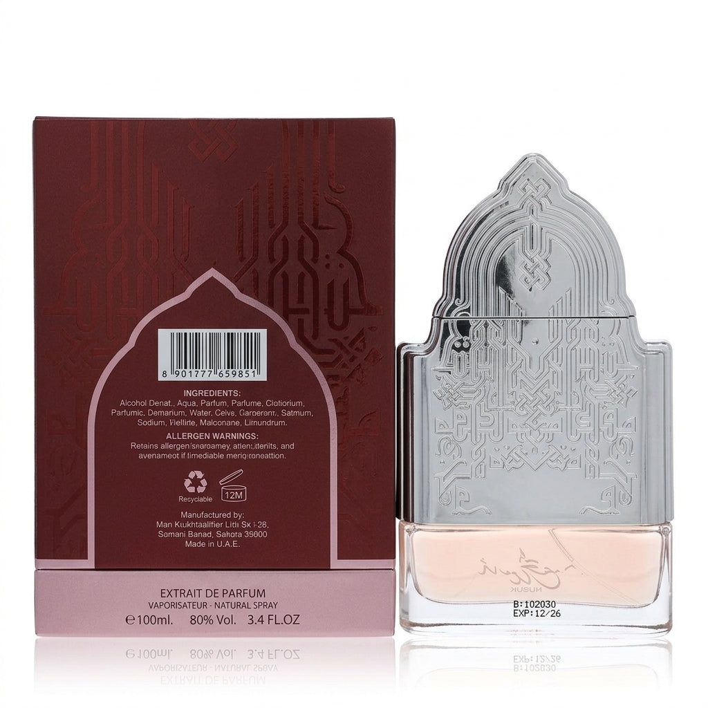 Extrait De Parfum — Flat Lay - Back | Generated by Modelize