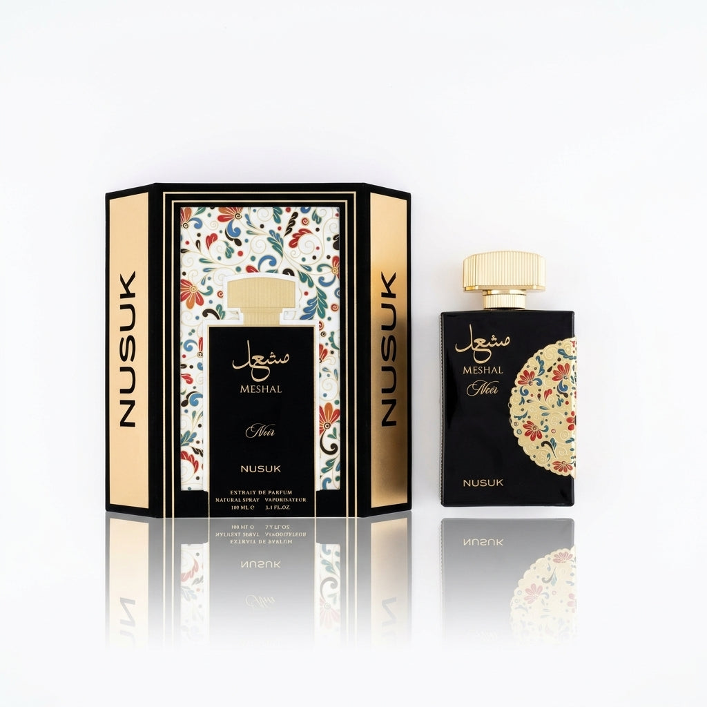 Fragrance set — Flat Lay - Front | Generated by Modelize