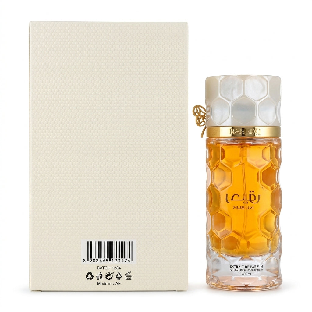 Perfume (Extrait De Parfum) — Studio - Back View | Generated by Modelize