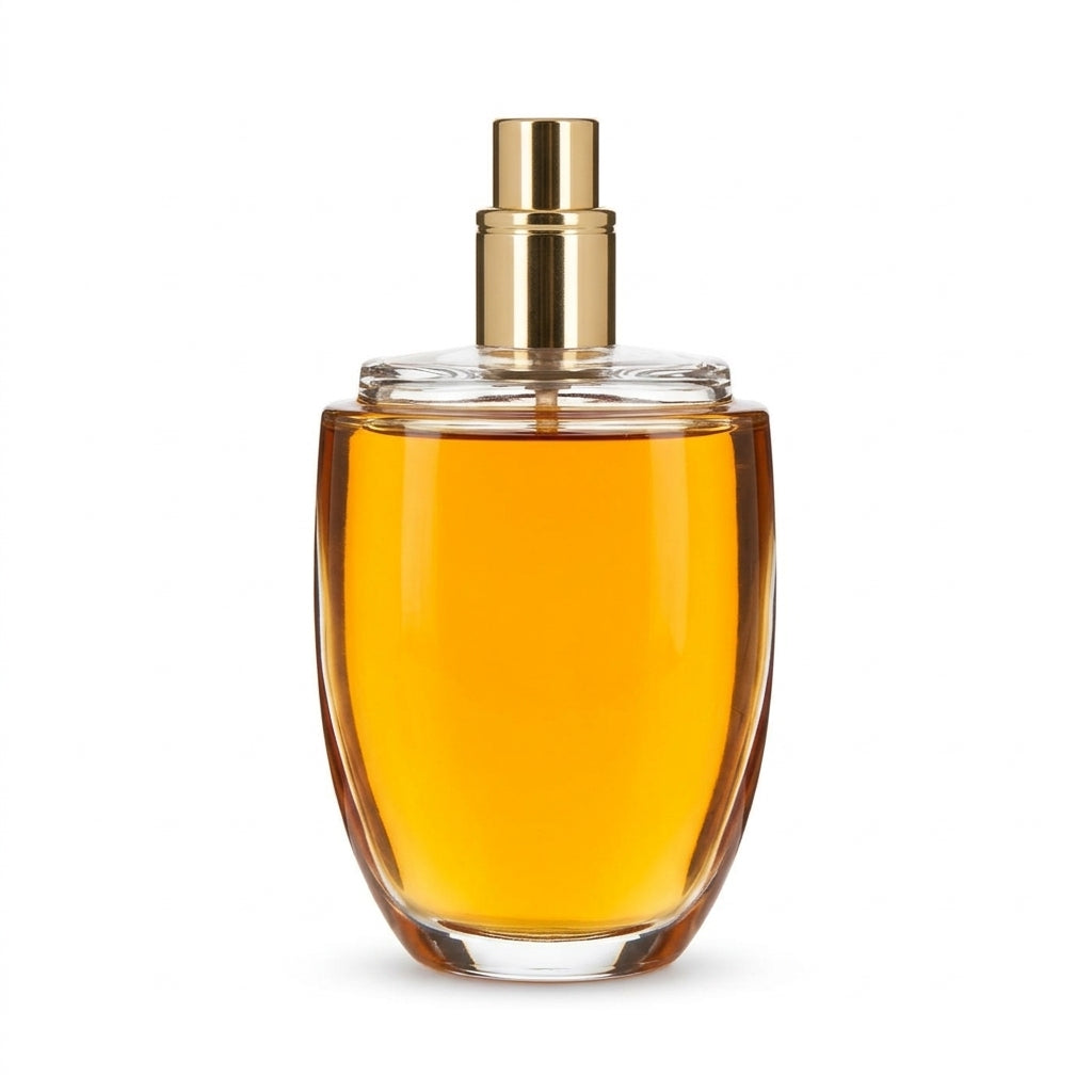 Perfume bottle — Studio - Back View | Generated by Modelize