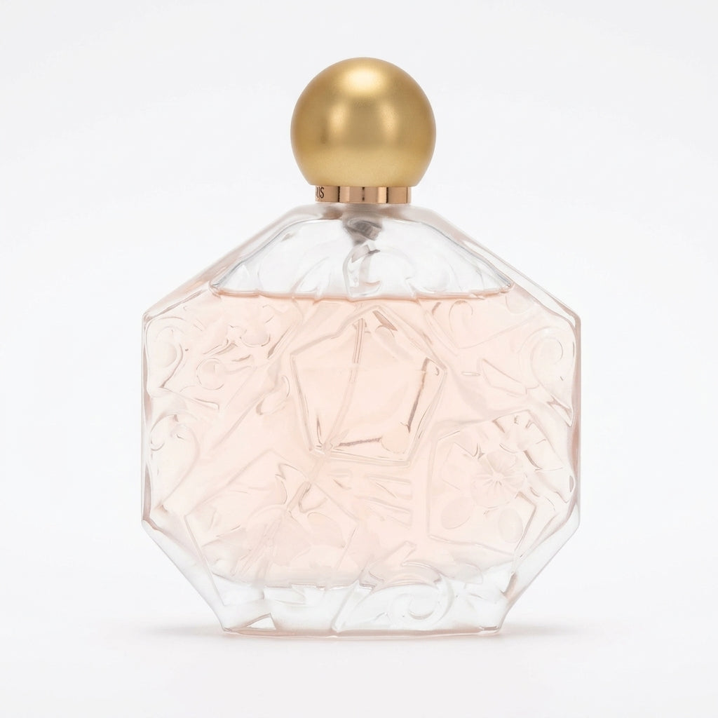 Perfume Bottle — Studio - Back View | Generated by Modelize