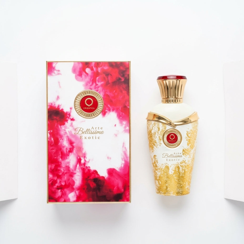 Eau De Parfum Spray — Flat Lay - Front | Generated by Modelize