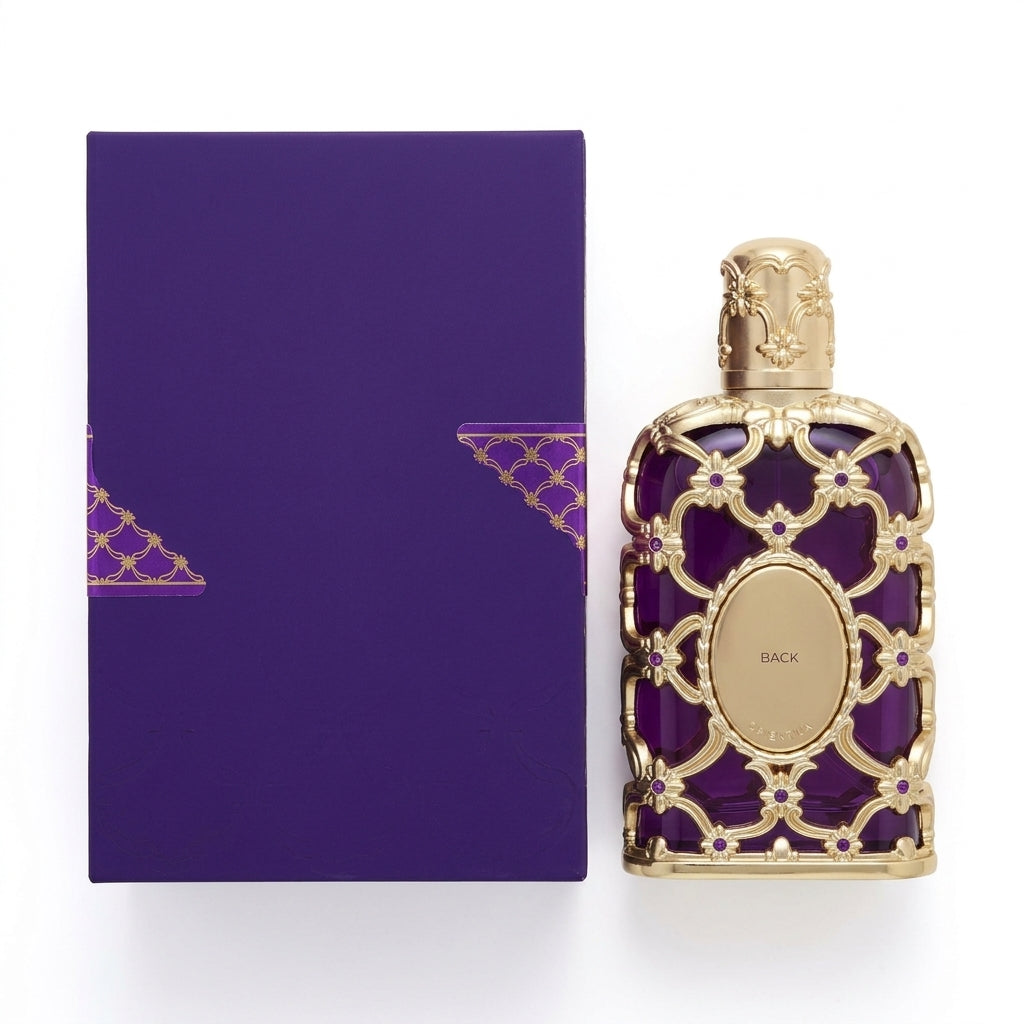 Eau De Parfum — Flat Lay - Back | Generated by Modelize