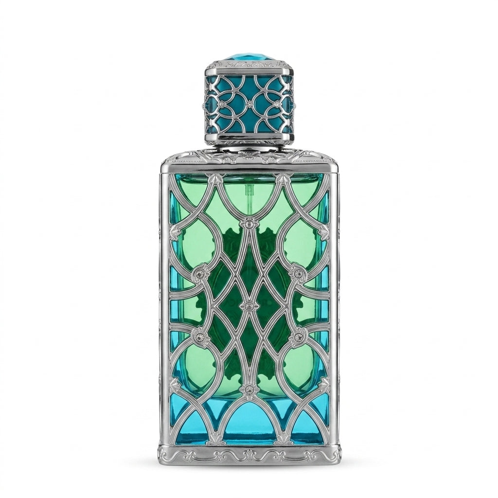 Eau De Parfum Spray — Studio - Back View | Generated by Modelize
