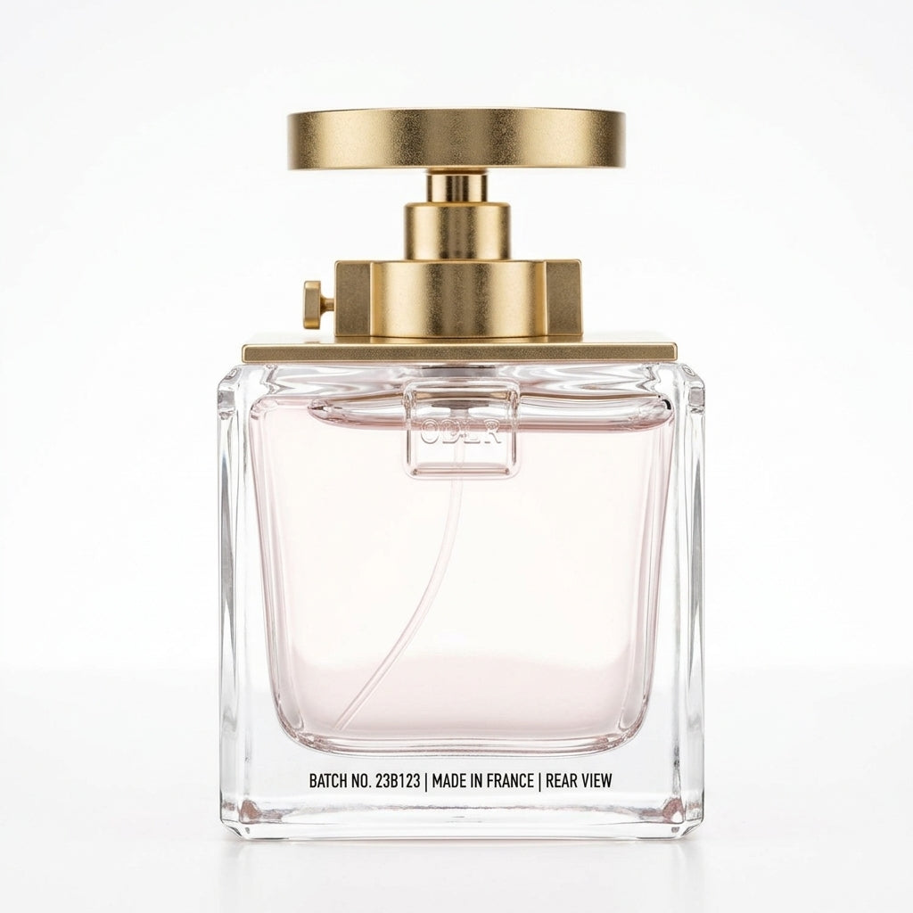 Eau de Toilette — Studio - Back View | Generated by Modelize