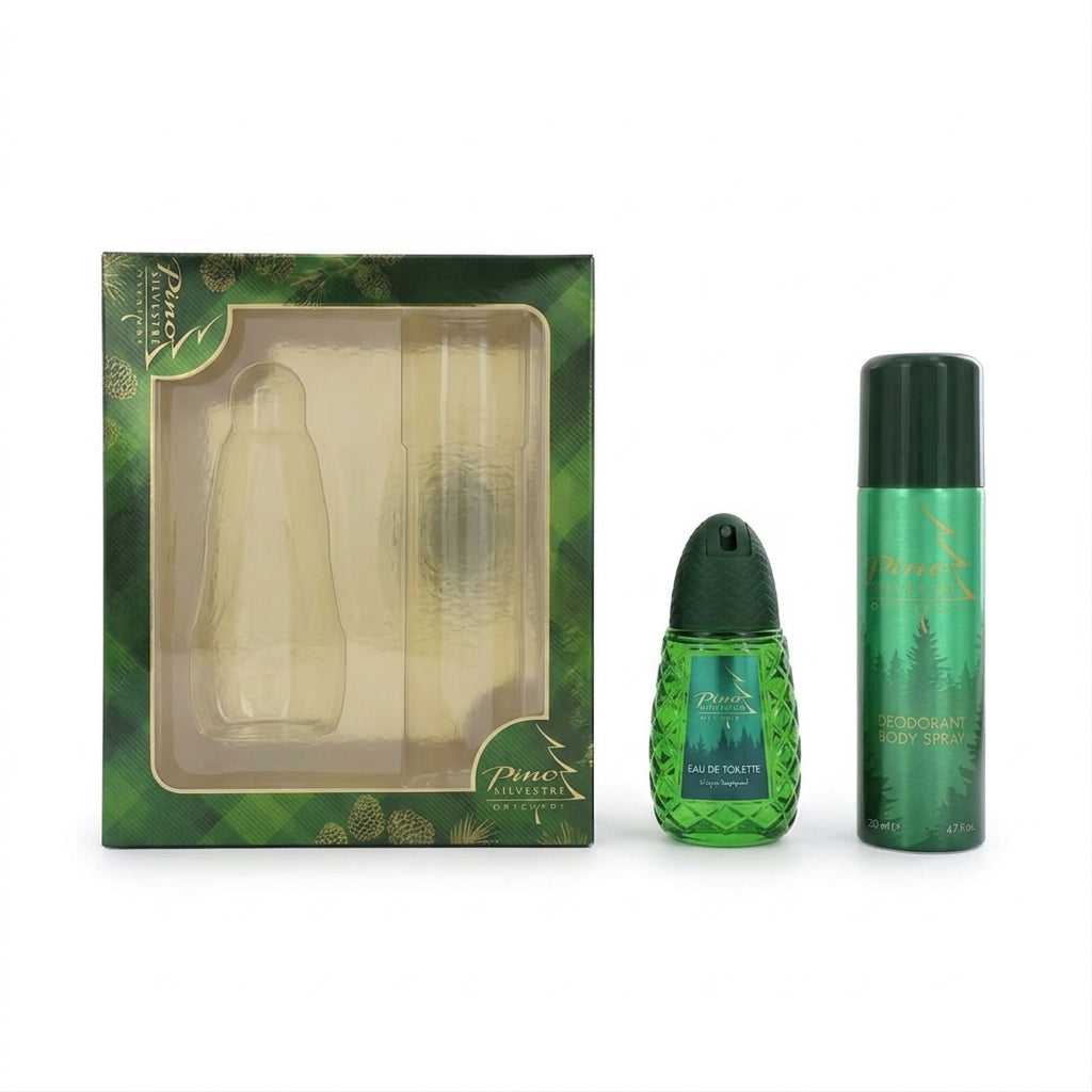 Fragrance Gift Set — Flat Lay - Front | Generated by Modelize