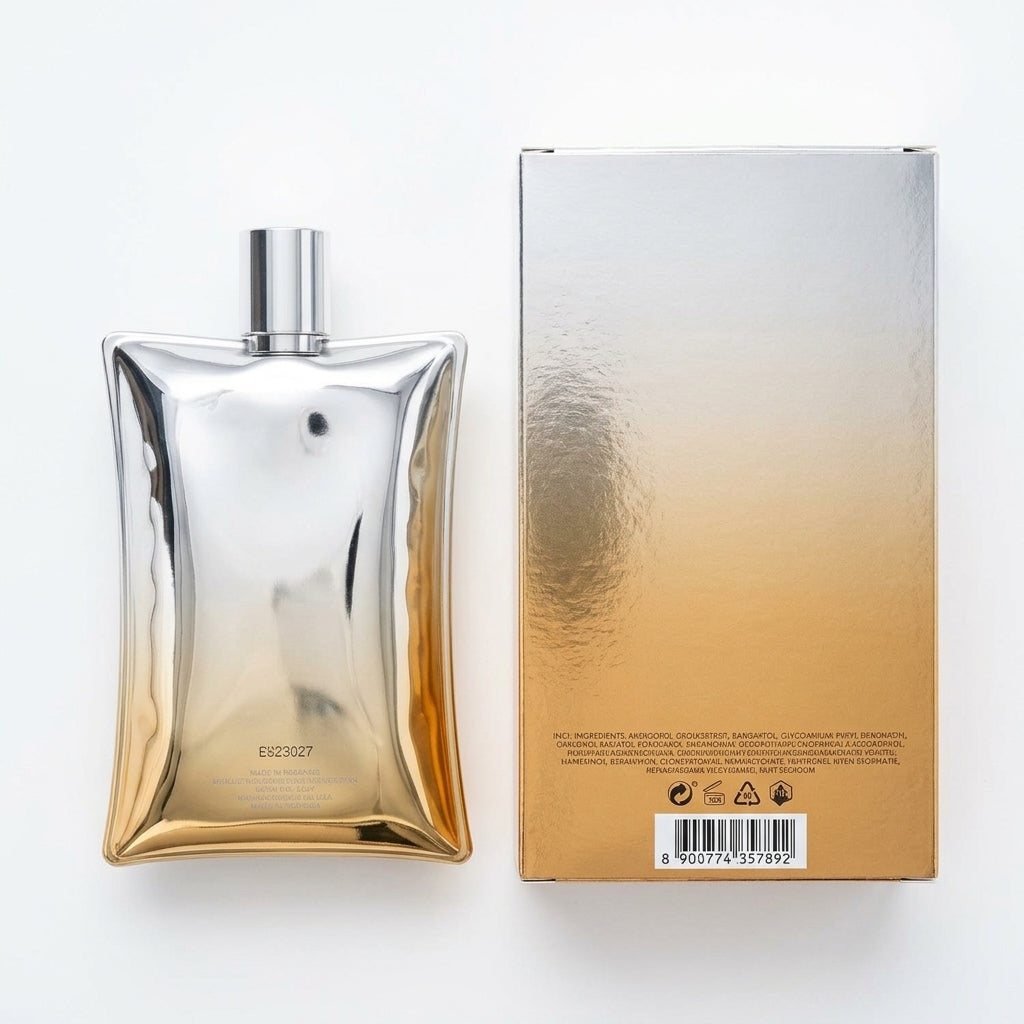 Fragrance — Flat Lay - Back | Generated by Modelize