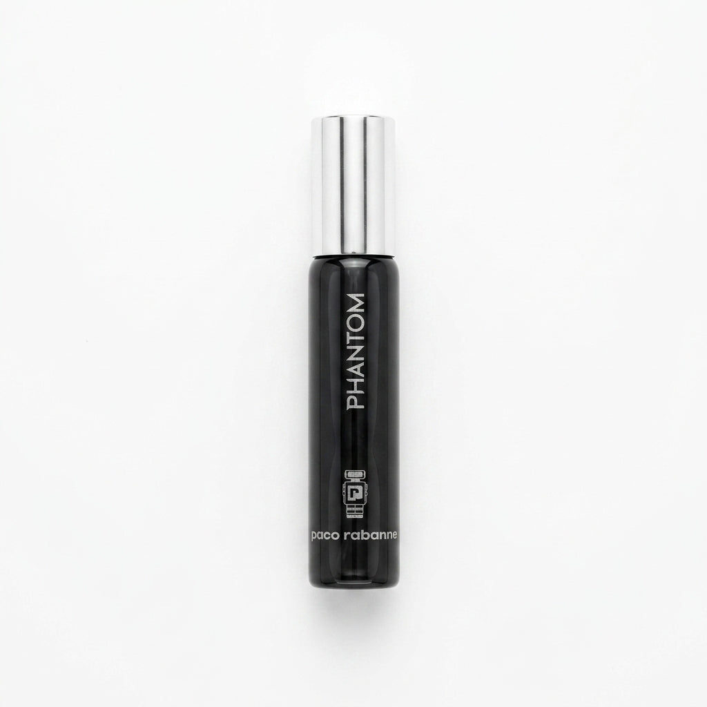 Fragrance travel spray — Flat Lay - Front | Generated by Modelize