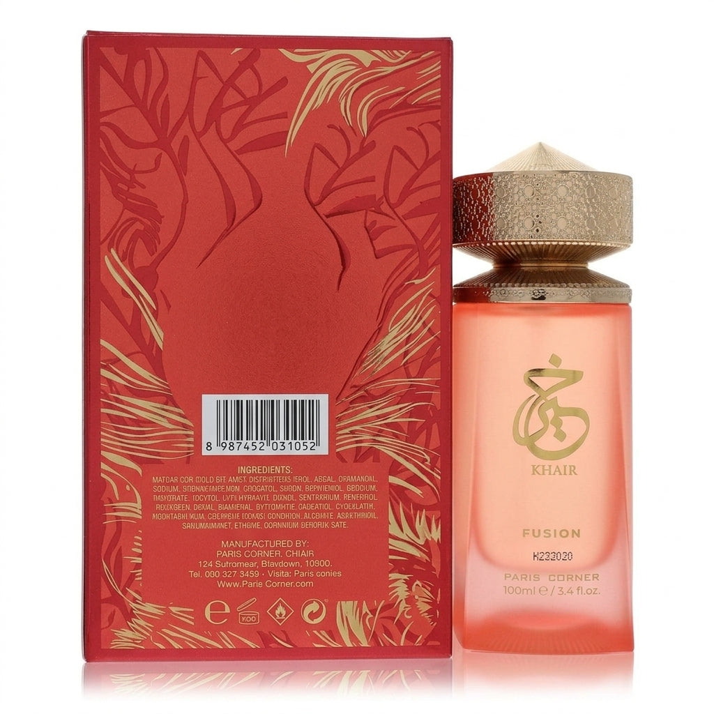 Fragrance / Eau De Parfum — Flat Lay - Back | Generated by Modelize