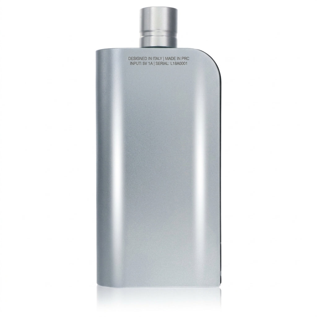 Fragrance bottle — Studio - Back View | Generated by Modelize