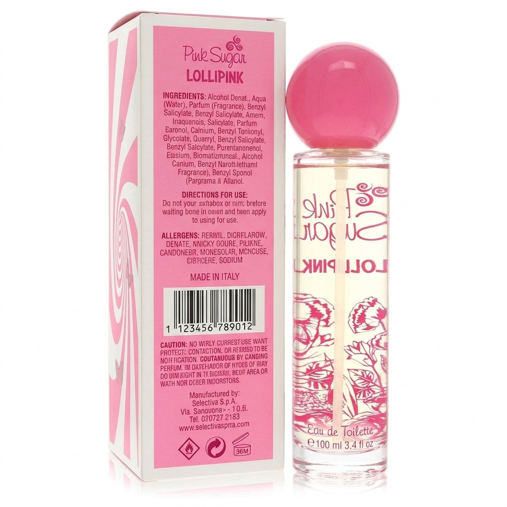 Eau De Toilette Perfume — Studio - Back View | Generated by Modelize