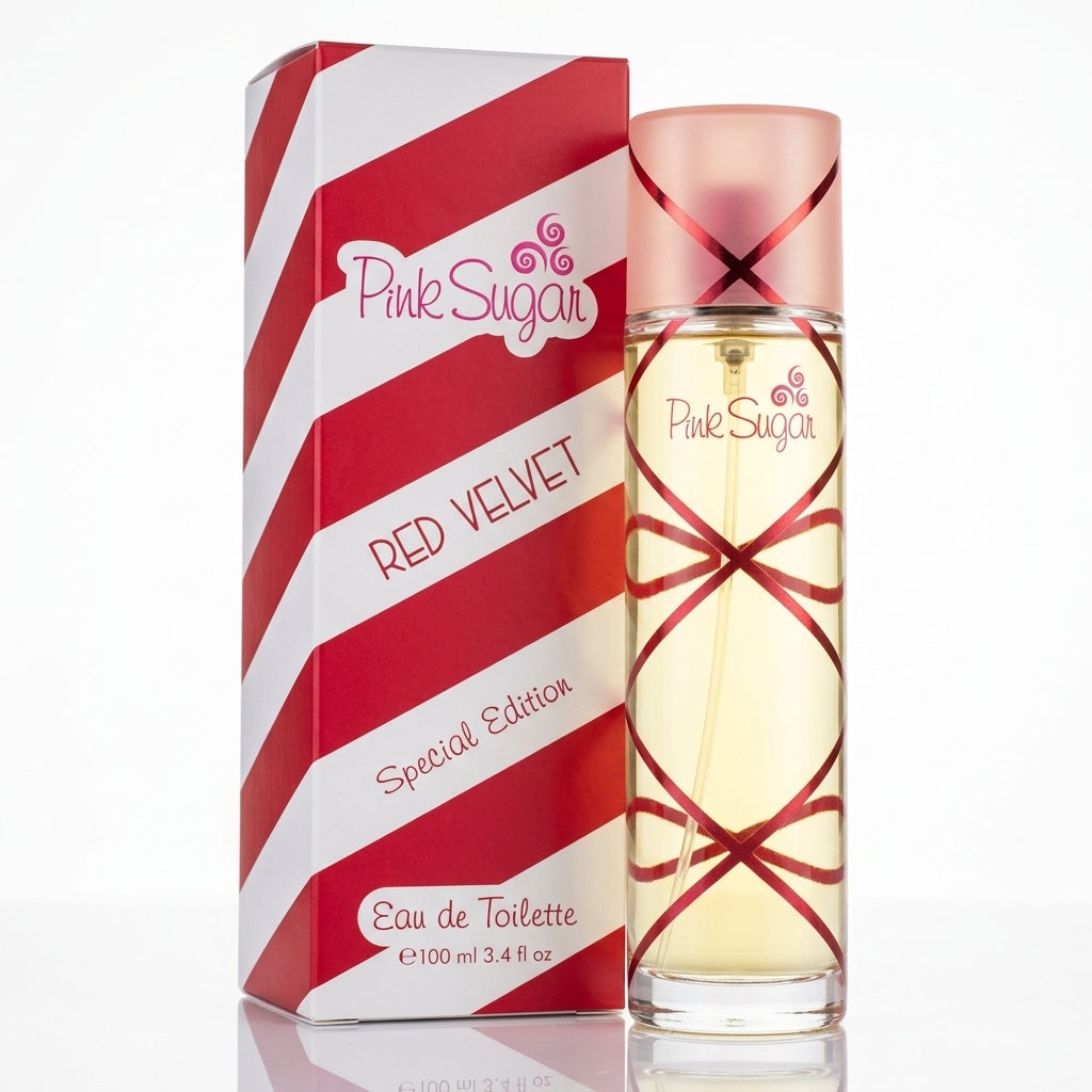 Fragrance bottle and packaging — Studio - Side View | Generated by Modelize