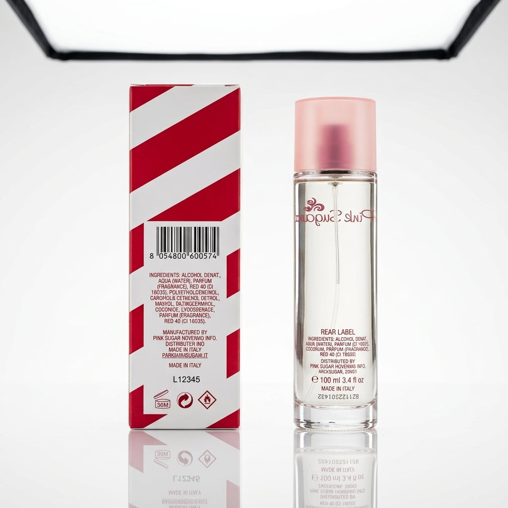 Fragrance — Studio - Back View | Generated by Modelize
