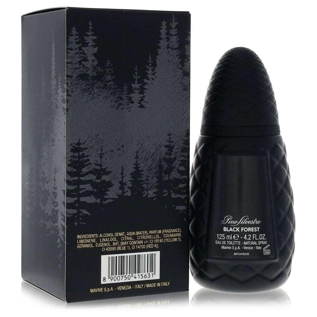 Fragrance bottle and packaging — Studio - Back View | Generated by Modelize