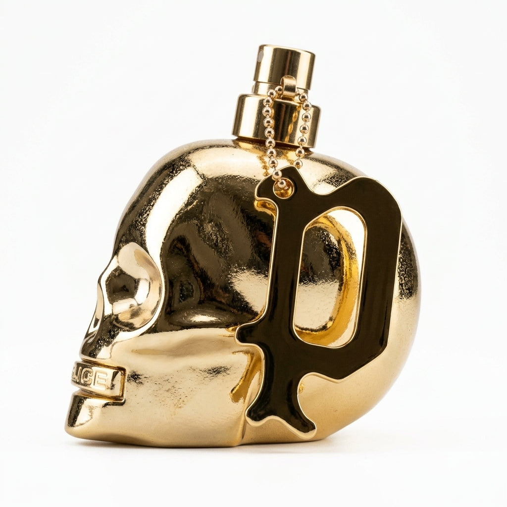 Fragrance bottle — Studio - Side View | Generated by Modelize