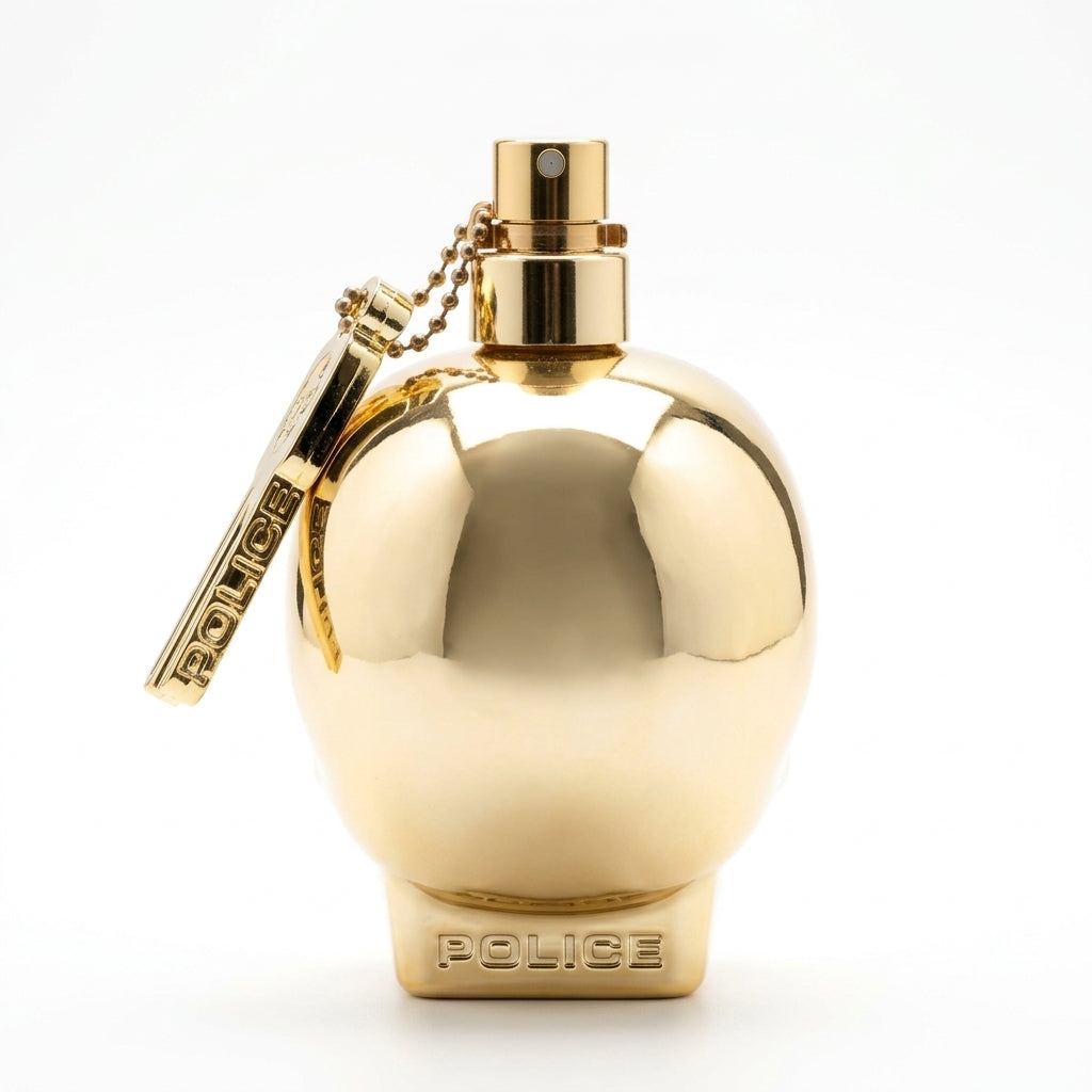 Fragrance Bottle — Studio - Back View | Generated by Modelize