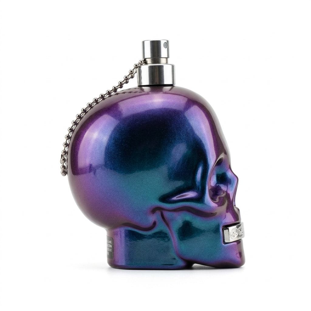 Fragrance bottle — Studio - Side View | Generated by Modelize